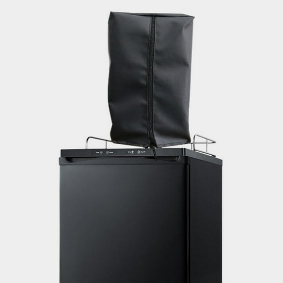 NICEXMAS Beer Tower Cover Black PU Weather Shield For Kegerator Accessory Outdoor Use 1Set