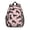 Black Cat Silhouette, variant on Black Cat Silhouette Pink Pattern Backpack for School, Cute School Bag with Adjustable Shoulder Straps and Padded Back, 15"x11.42"x5.5"