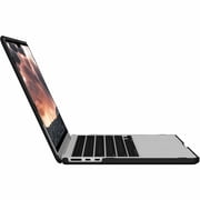 UAG MacBook Air 13 Case M5 2026 M4 2025 M3 2024 M2 2022 - Translucent Rugged Lightweight Slim Tactile Grip Laptop Protective Cover, Plyo Ice/Black