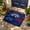 B, variant on Firework 4th of July Door Mat, Waterproof PVC Entryway Rug, Red White Blue 4th of July Independence Day Decor, Non-slip Outdoor Indoor Welcome Door Mats for Home Bathroom Kitchen Bedroom,A