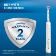 thumbnail image 4 of Oral-B Smart 3000 Rechargeable Electric Toothbrush, White, 1 Ct, 4 of 13
