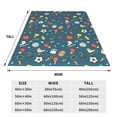 thumbnail image 3 of Vsdgher Sports Ball Ultra-Soft Micro flannel Blanket Throw Blankets for Couch Sofa, Bed (4 sizes)-60"x50", 3 of 7