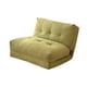 thumbnail image 5 of Sofá cama plegable de 6 niveles, respaldo ajustable, silla de ocio, sofá de suelo, salón para relajarse, espacio pequeño, sala de estar Verde claro, 5 of 8