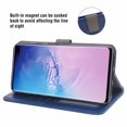 thumbnail image 3 of Mobile Phone Cover for Samsung Note 10 Plus, Cover Premium Pu Leather Tpu Flip Case Magnetic Closure Card Compartment Stand Function Wallet with Lanyard Protective Cover, 3 of 7