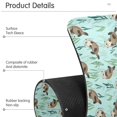 thumbnail image 4 of Yayeee Faucet Mat for Kitchen Sink 30" Diatomite Long Splash Guard Pad, Green Otters Pattern, 2 Pack, 4 of 7