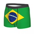 thumbnail image 4 of Brazil Flag Underwear Men Sexy Printed Customized Brazilian Proud Boxer Briefs Shorts Panties Soft Underpants, 4 of 7