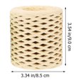 thumbnail image 3 of IFANLANDOR Raffia Paper Ribbons for Diy Accessory 4 Rolls Green Grass Color, 3 of 4