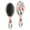 Christmas Tree and, variant on Christmas Tree and House Pattern Hair Brush,Girls Detangling Hair Brush,Glide Through Tangles with Ease for Wet & Dry Hair,8.8"X2.8"