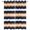 orange navy blue striped, variant on Outdoor Curtains for Patio Waterproof, Aqua Navy Blue Striped Windproof Pravicy Outside Porch Blackout Curtain, Modern Abstract Lines Geometric Sun Blocking Grommets Curtains for Cabana 54"x108"