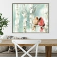 thumbnail image 6 of Amanti Art Christmas Cardinals Framed Canvas Wall Art Print, 6 of 7