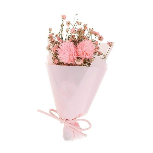 Mema Gifts Dry Flower Gift Box Mini Dry Flower Bouquet Bouquet Container Gift