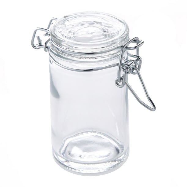 American Metalcraft Hmmj2 2 5 Oz Mini Mason Jar With Hinged Lid Walmart Com Walmart Com