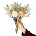thumbnail image 2 of SPRING PARK 1 Bunch Artificial Flower Bridal Bouquet DIY Wedding Party Floral Art Home Decor, 2 of 7