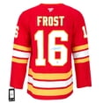 thumbnail image 1 of Morgan Frost Autographed Calgary Flames Fanatics Premium Jersey, 1 of 3