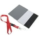 thumbnail image 4 of Tarjeta de balance de blancos gris negro Tarjeta de fotografía portátil Tarjeta de balance de fotografía, 4 of 5