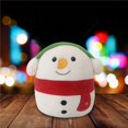 thumbnail image 2 of Muñeco de peluche bonito de 20cm con forma de muñeco de nieve, almohada suave rellena, regalo, suministros para fiesta de Navidad, 2 of 5