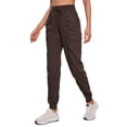 thumbnail image 1 of Pantalones Joggers CRZ YOGA Mujer 72 cm Bolsillos Marrón XL, 1 of 5