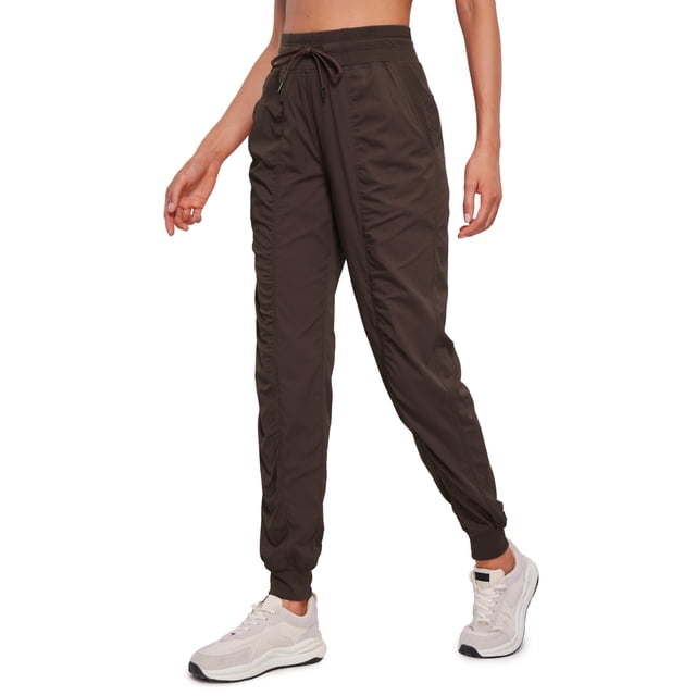 Pantalones Joggers CRZ YOGA Mujer 72 cm Bolsillos Marrón XL