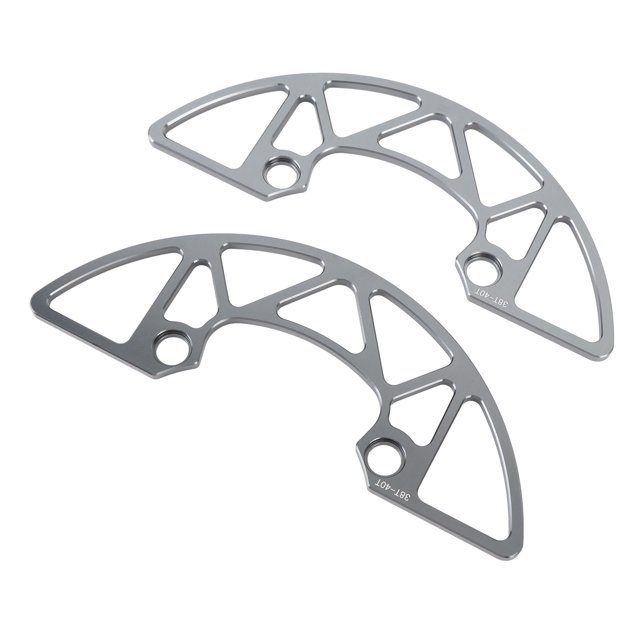 Protection de Plateau de Chaîne, 38 à 40T Alliage d'Aluminium Protection de Plateau de Disque Unique