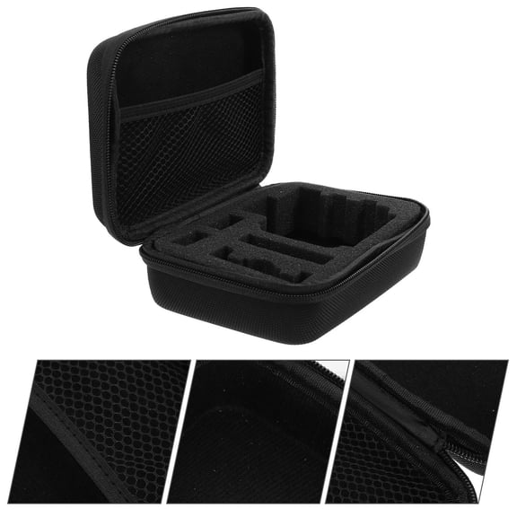 CIMAXIC Travel Camera Bag Black EVA Zipper Design for Photography Enthusiasts 1Set