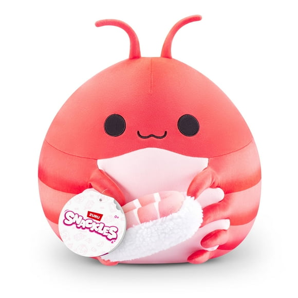 Snackles de peluche, serie 1, sin licencia, 20 cm con accesorio para picar