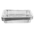 thumbnail image 1 of Miangastore 10 Pcs Rôtissoires Jetables Four Table à Vapeur Poêle en Feuille d'Étain Fournitures de Service pour Aliments Rôtissoire en Papier d'Aluminium Boîte en Papier d'Aluminium pour la Maison, 1 of 9