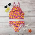 thumbnail image 2 of TAIAOJING 2-Piece Daisy Beach Sport Tankini Girls' Swimsuit Halter Outfits Girls Swimwear For 13-14 Years, 2 of 4