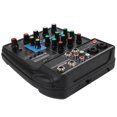 thumbnail image 2 of Channel Music Console,4 Channel Music Console Sound Mixing Consolefor Bluetooth Channel Mixerwith US High-End Performance, 2 of 8
