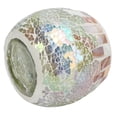thumbnail image 4 of Glass Candle Holder Colorful Irregular Glass Light Colored Round Candlestick For Wedding Holiday Decor, 4 of 8
