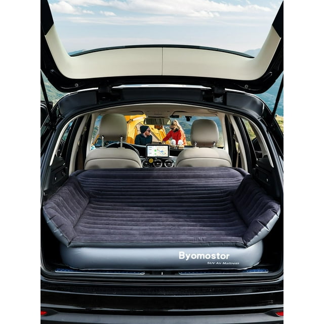 Colchón inflable para SUV Byomostor con bomba inalámbrica de 7 pulgadas de altura
