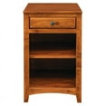 thumbnail image 3 of Alder Wood Universal Pedestal File Cabinet in Warm Cherry - Built in the USA, 3 of 4