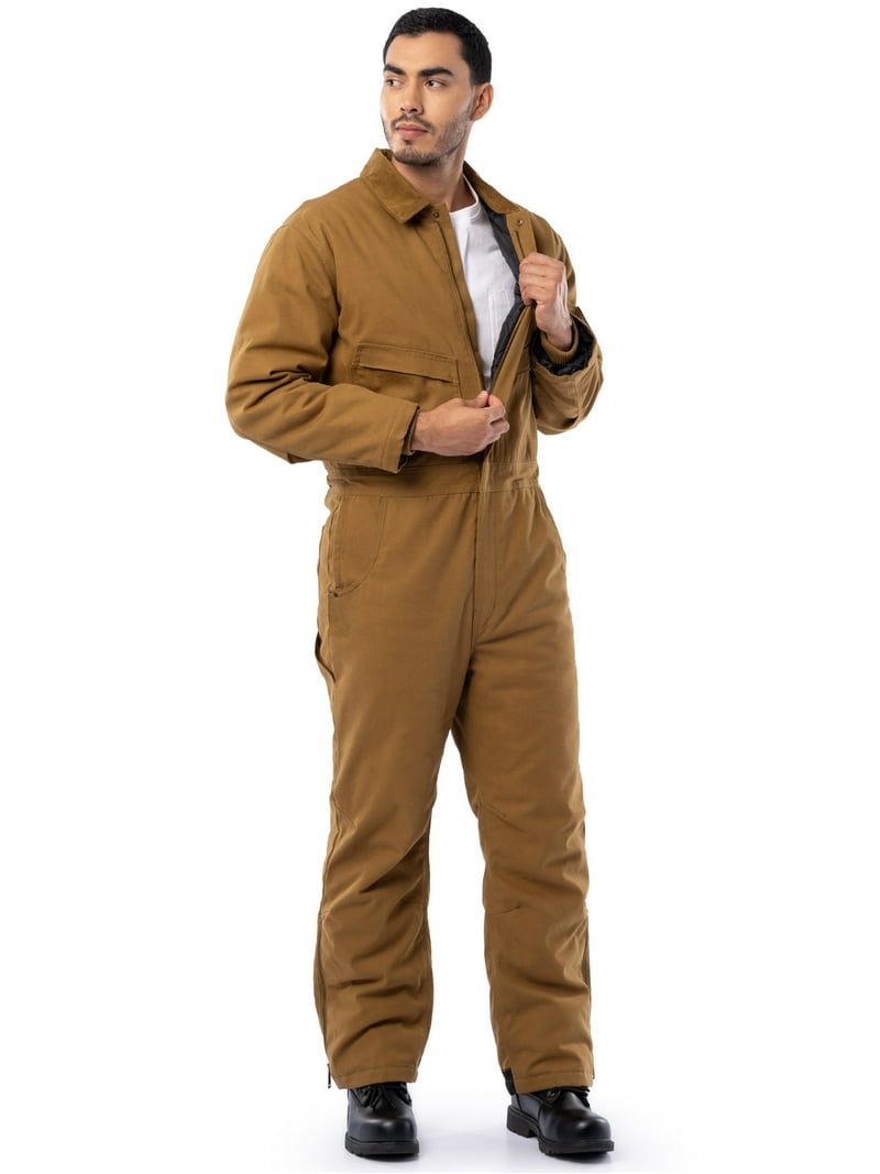 Wrangler Workwear Men's Long Sleeve Insulated Flex Duck Rugged