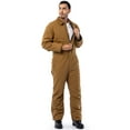 thumbnail image 2 of Wrangler Workwear Men's Long Sleeve Insulated Flex Duck Rugged Work Coverall, Size S-3XL, 2 of 14