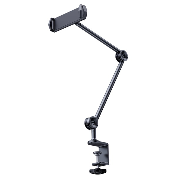 Soporte Tableta para Escritorio Brazo Plegable Ajustable Aleación Aluminio IPad