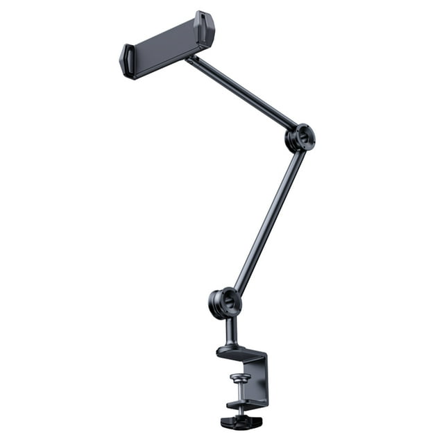 Soporte Tableta para Escritorio Brazo Plegable Ajustable Aleación Aluminio IPad