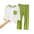 thumbnail image 3 of Kids Boys Pajamas Set Soft Crewneck Soft Comfort Pajamas Sleepwear Outfits Girls Pajamas 5-6 Years Kids Clothes, 3 of 3