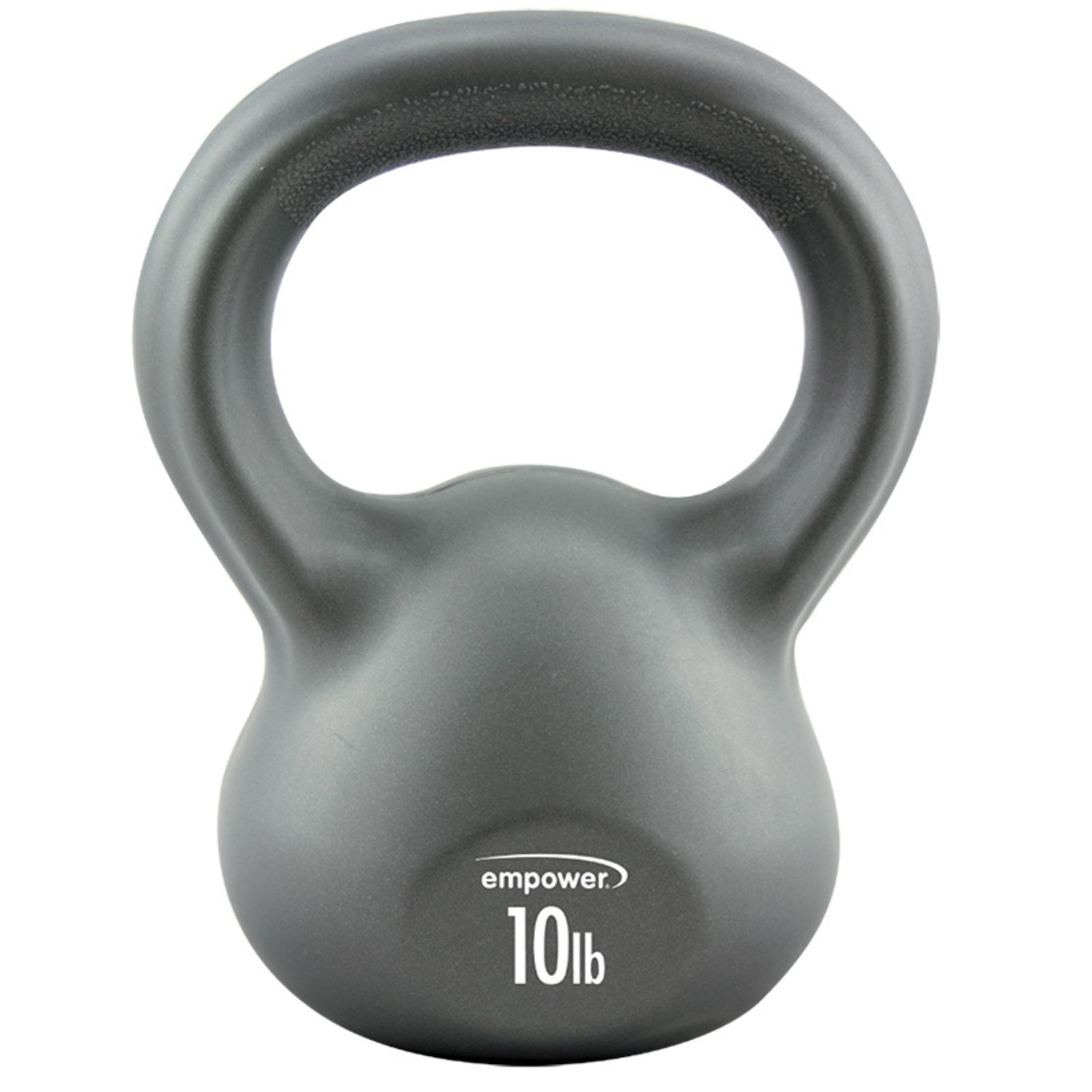 Empower 10lb. Comfort Grip Kettlebell with Total Body Workout