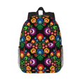 thumbnail image 1 of Easygdp Traditional Floral Polish Mochila Ligera de 15 Pulgadas para Estudiantes, Mochila Cómoda para la Escuela y Viajes, Correas Ajustables, 1 of 6