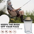 thumbnail image 3 of Dos Mosquiteras Extra Grandes con Mascarillas Faciales - Malla Resistente para Insectos, Malla Fina para Protección contra Insectos, Compatible con Sombreros/Cabezas, Ideal para Pesca y Caza - Prev..., 3 of 5