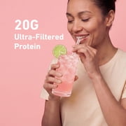Isopure Clear Low Carb 100% Whey Protein Isolate Powder, Watermelon Lime, 20g Protein, About 16 Servings
