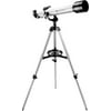 525 Power, 70060 Starwatcher Refractor, AZ, Silver, Red Dot Finderscope, Astronomy Software