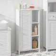 thumbnail image 2 of Armoire Basse de Salle de Bain Colonne de Rangement, bzr39-w, 2 of 5