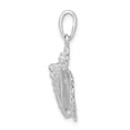 thumbnail image 2 of Finest Gold Sterling Silver Polished Conch Shell Pendant, 2 of 2