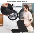 thumbnail image 4 of Computer Office Chair Cover - Universal Fit Stretchable Washable Chair Slipcover for Rotating Chairs - Durable and Protective Armchair Cover - Light Grey, 4 of 8