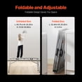 thumbnail image 2 of VEVOR Work Platform Adjustable Height Portable Scaffolding Platform 800 lb Load, 2 of 9