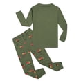 thumbnail image 4 of WIBACKER Baby Boys' Pajamas Tee and Pant 2-Piece Pj Set 100% Cotton Long Sleeve Sleepwear, Train 8Y, 4 of 7