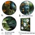 thumbnail image 3 of Designart "Spiritual Journey In Rama'S Forest (Hinduism) I" Hinduism Floater Framed Wall Art Living Room, 3 of 5