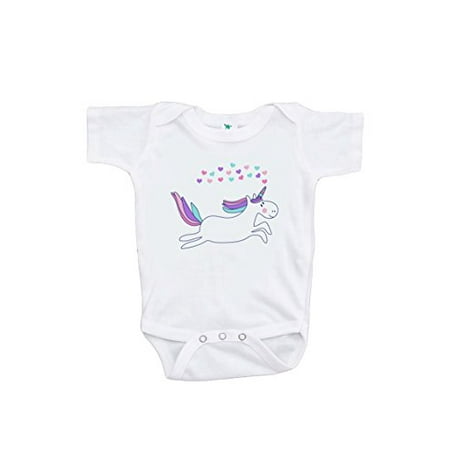 

7 ate 9 Apparel Girl s Valentine s Day Unicorn Onepiece White