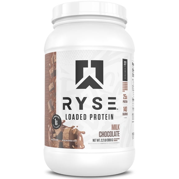 RYSE Loaded Protein Powder - Milk Chocolate - 27 Servings