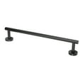 thumbnail image 4 of Towel Bar 304 Stainless Steel 18inch Matte Black Bath Single Bars Towel Rack Rod Bathroom Toilet Kitchen Towel Shelf, 4 of 8